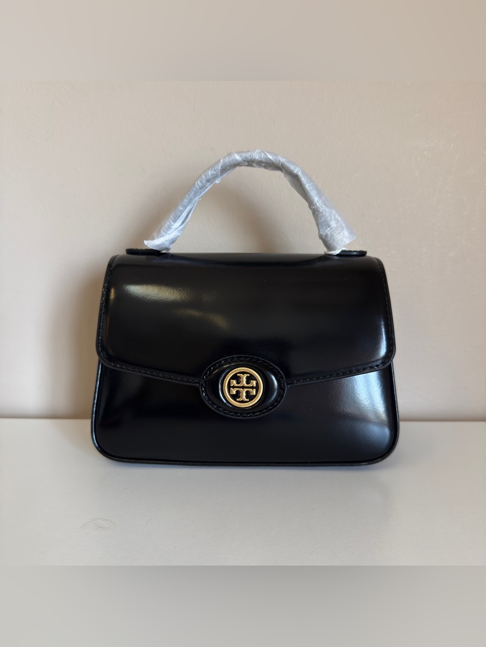 Tory Burch Robinson SPAZZOLATO small top-handle bag 147467